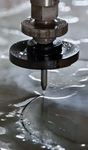 Precision waterjet cutting